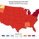 Illustration for article titled How The Temperature In Each State Has Changed In The Last 118 Years